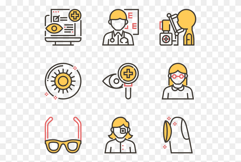 529x505 Optometrist Elements Icon, Person, Human, Gauge HD PNG Download