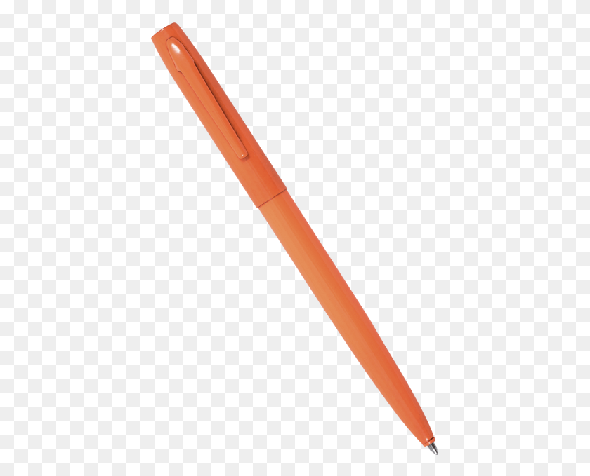 411x619 Or 97 Orange Metal Clicker Pen Black Ink Rite In The Rain, Baseball Bat, Baseball, Team Sport HD PNG Download