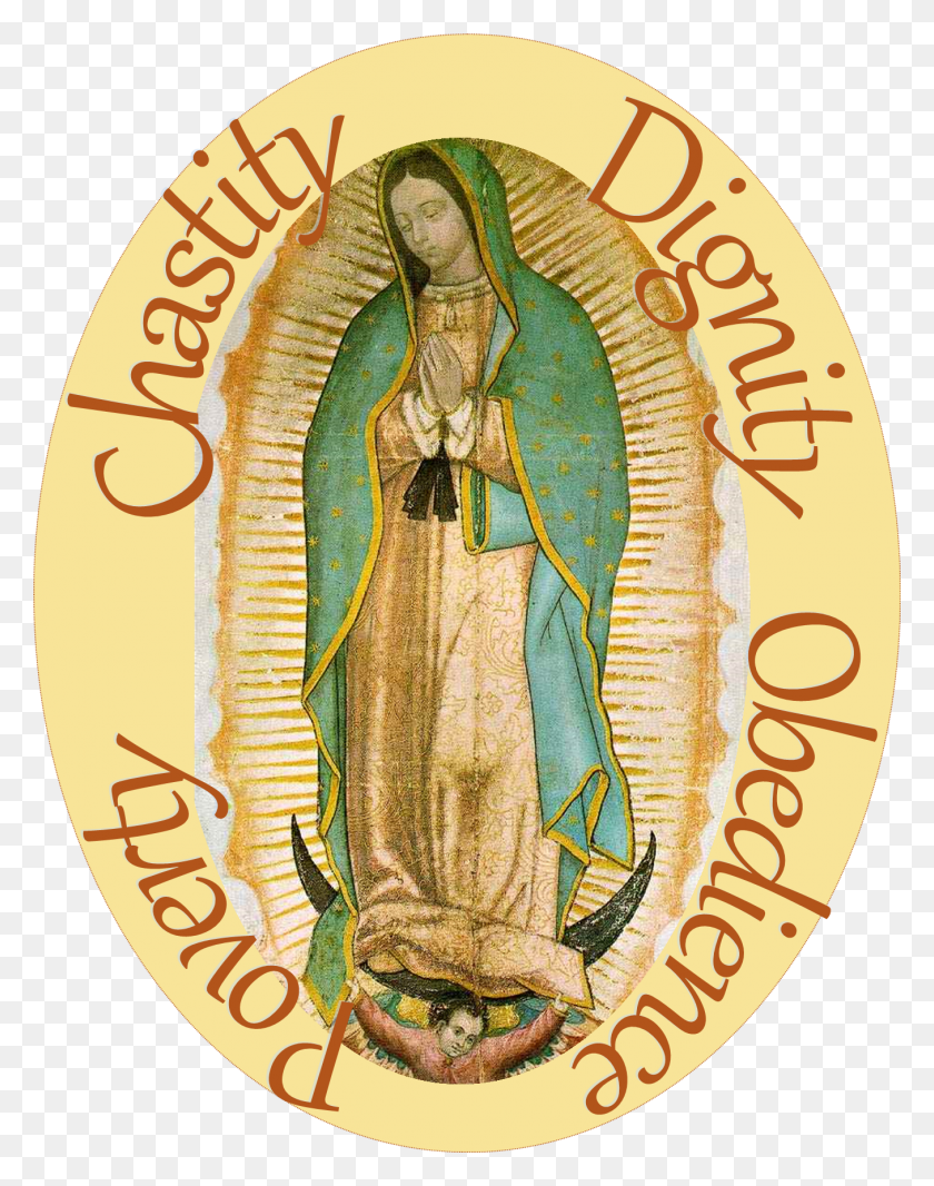1356x1749 O La Señora De Guadalupe San Juan Diego Capa, Logotipo, Símbolo, Marca Registrada Hd Png