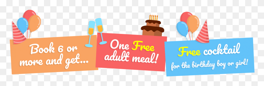 1131x312 Or More Get The Birthday Boy Or Girl39s Meal Paid For, Cake, Dessert, Food HD PNG Download