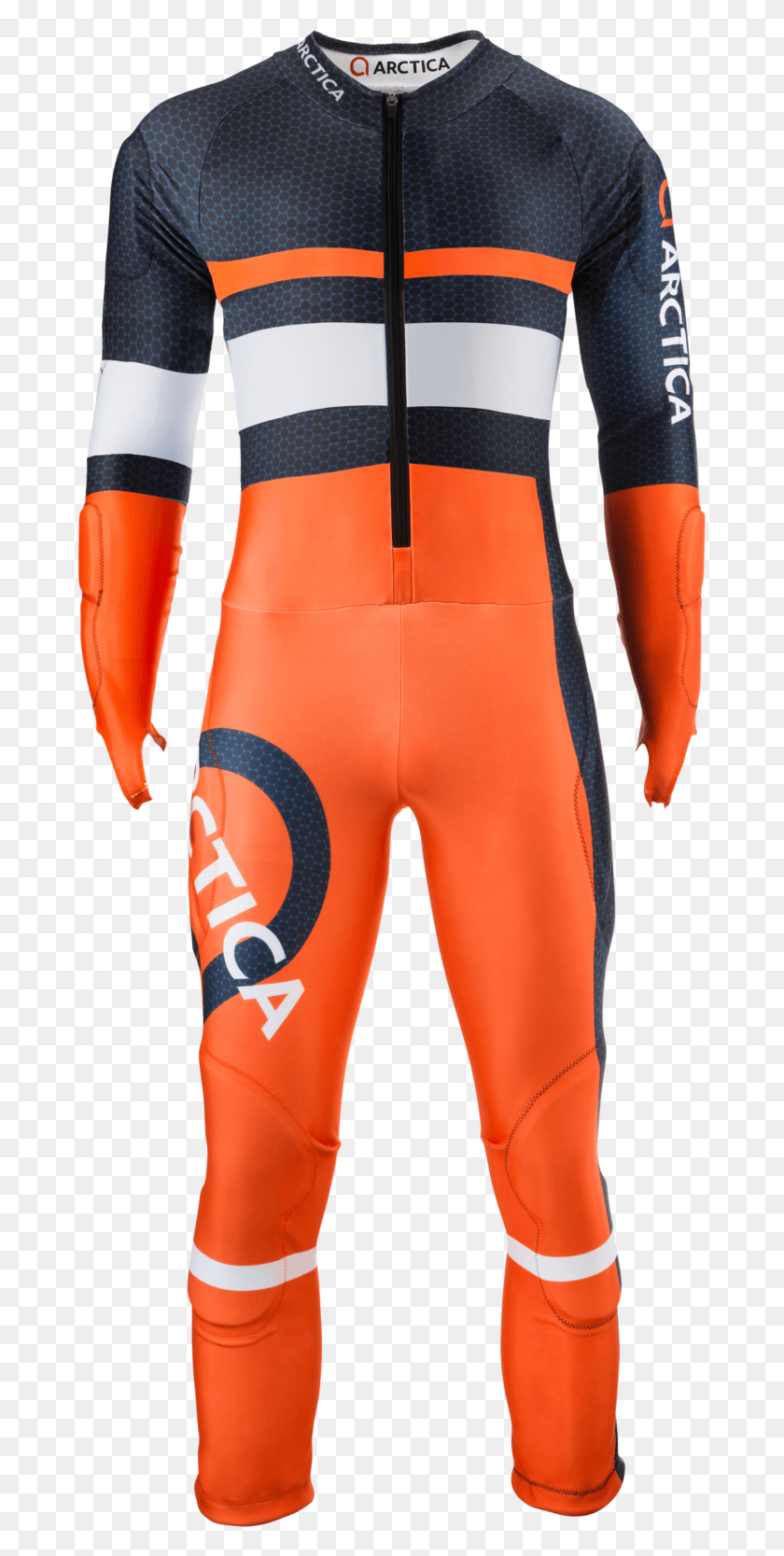 675x1607 Orange Arctica Speed Suit Speed Suits, Clothing, Pants, Person Descargar Hd Png