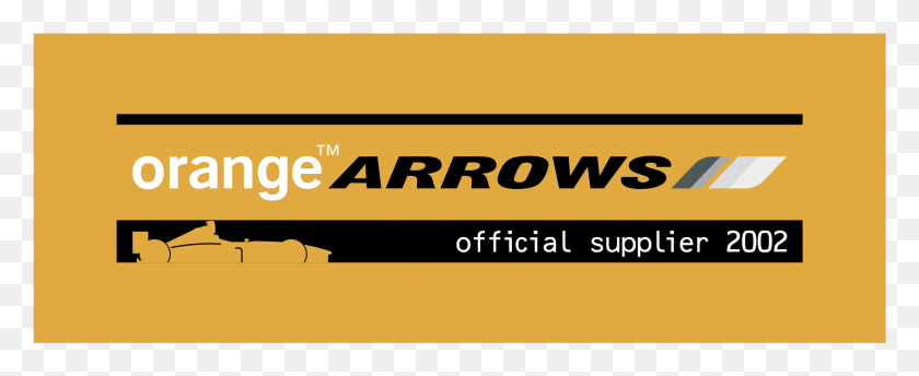 2191x799 Orange Arrows Logo Transparent Orange, Text, Label, Logo HD PNG Download