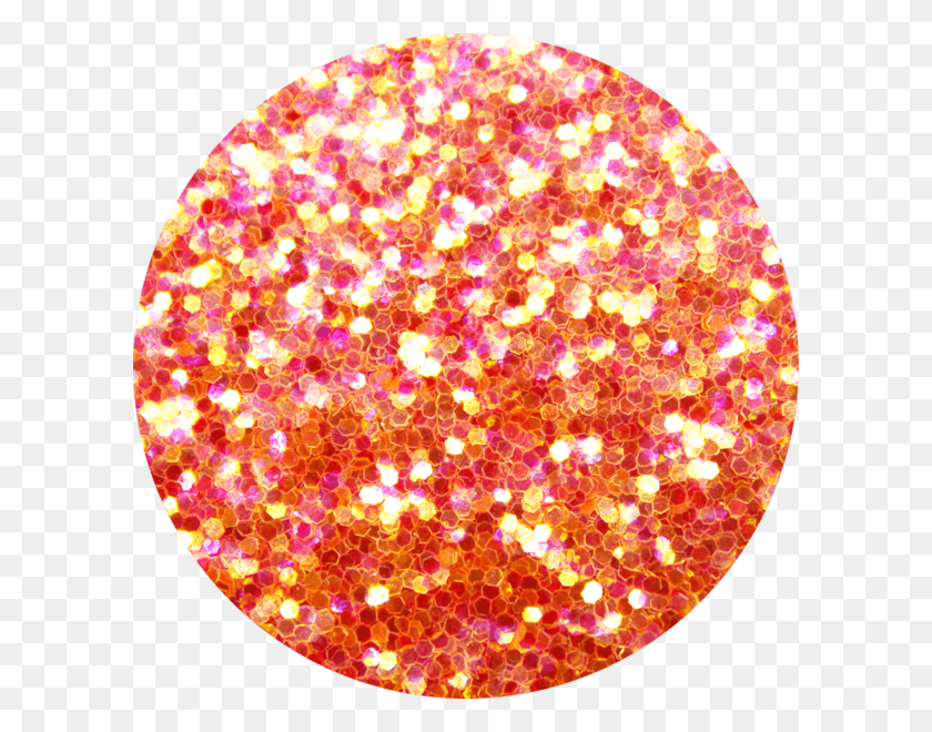 600x600 Orange Circle Glitter Circle Orange, Lighting, Light, Lamp HD PNG Download