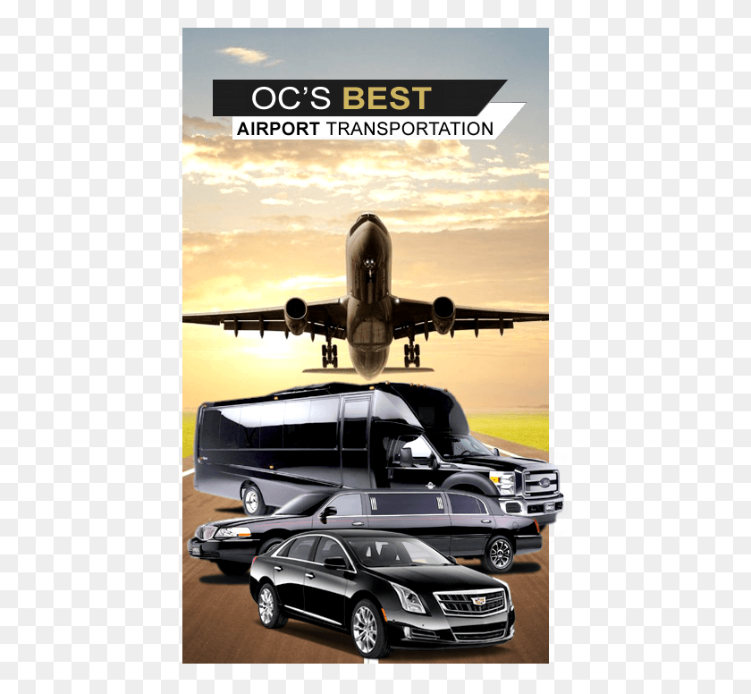 433x716 Orange County Airport Limos Airplane, Car, Vehicle, Transportation HD PNG Download