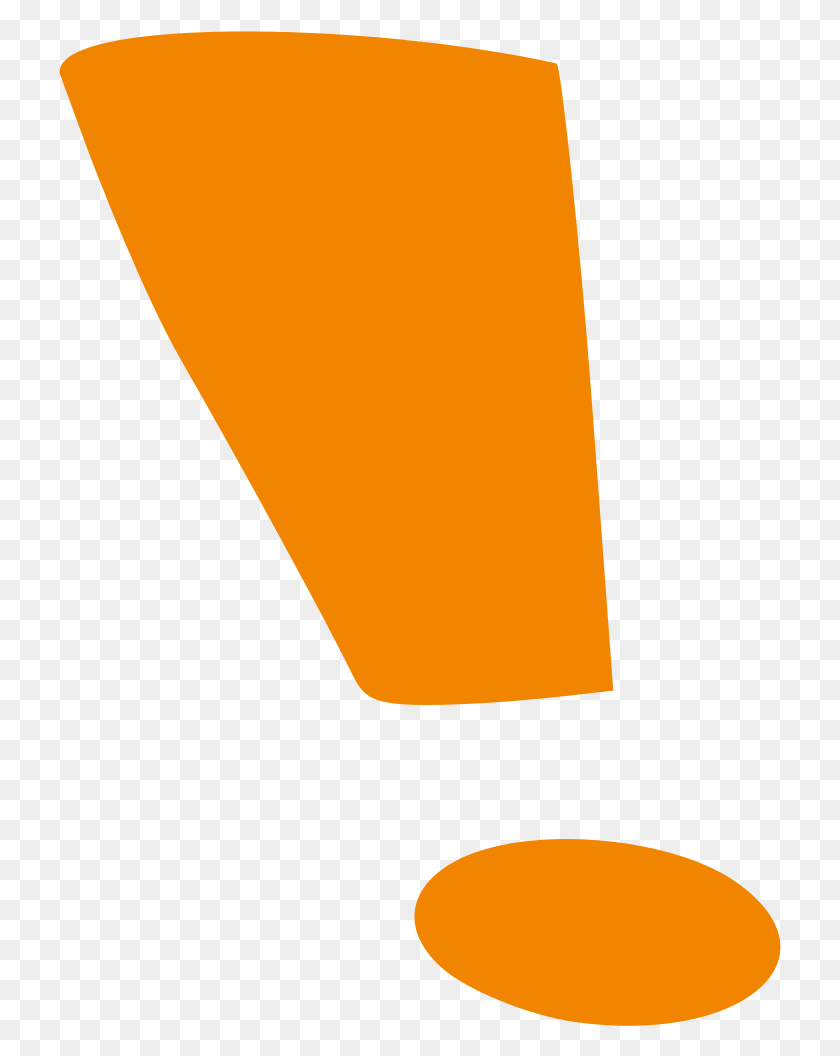 723x996 Оранжевый Восклицательный Знак Оранжевый Восклицательный Знак Логотип, Растение, Еда, Овощи Hd Png Скачать