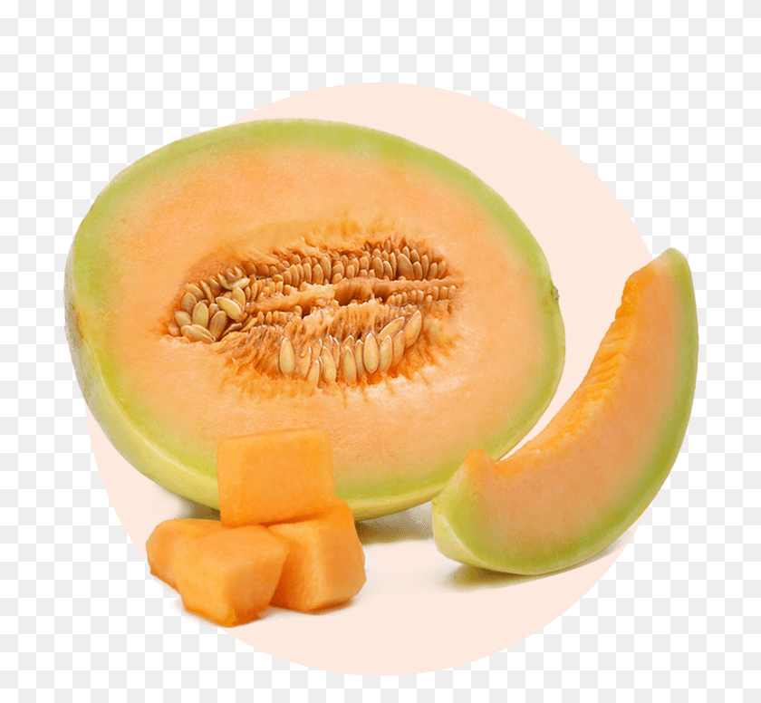 704x716 Orange Flesh Honeydew Melon Honeydew, Fruit, Plant, Food HD PNG Download