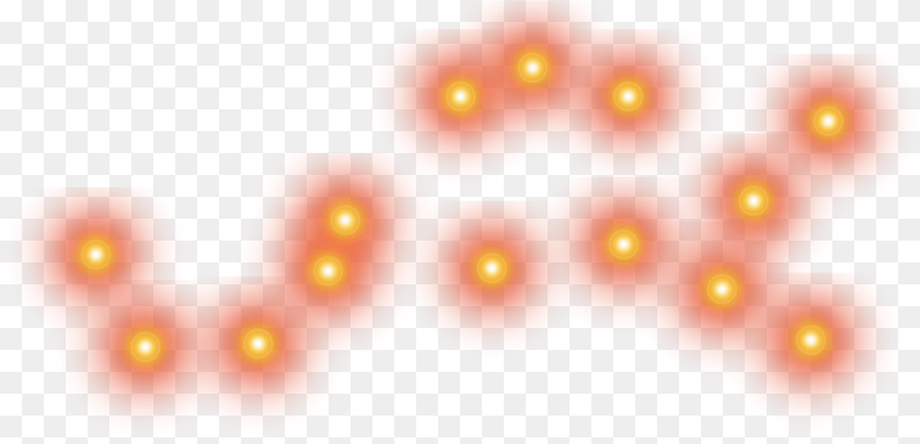 2235x1081 Orange Glow Picture Effect Light Orange PNG