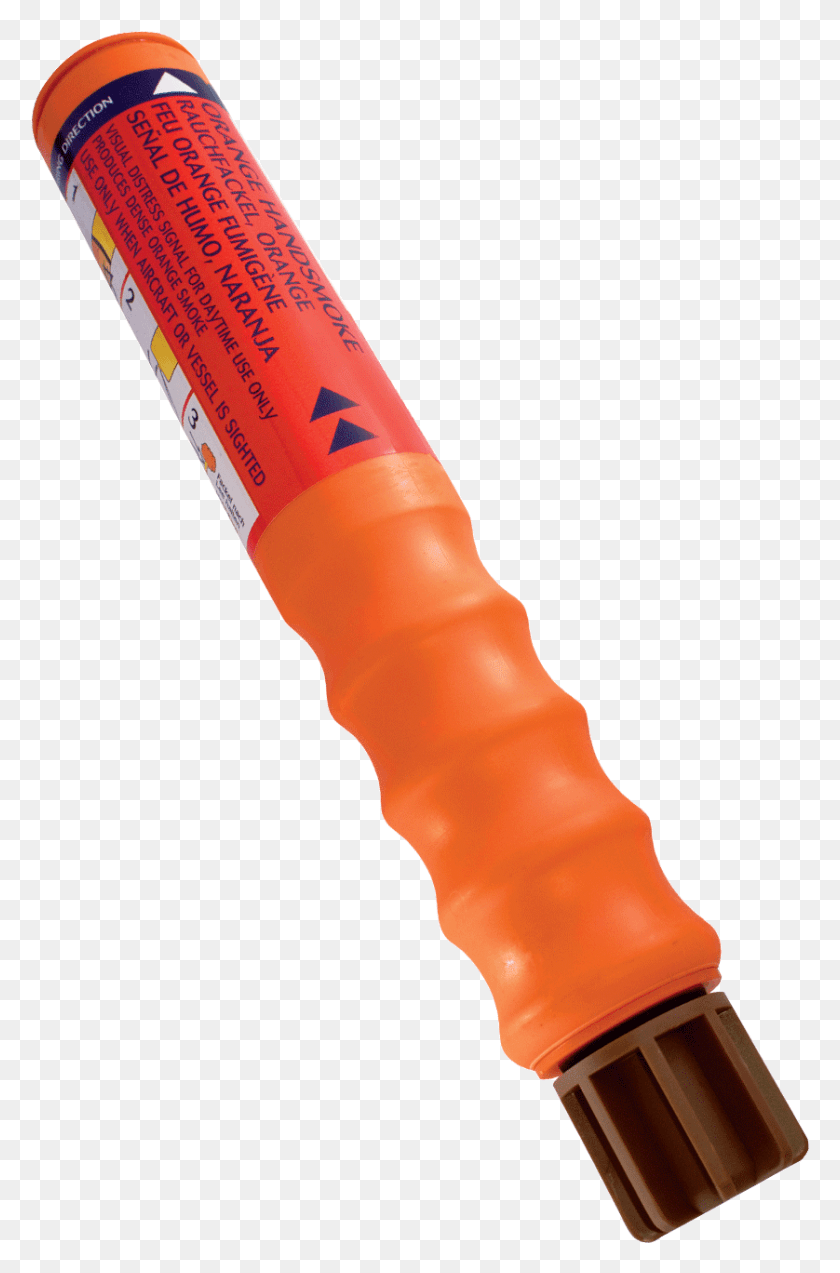 838x1304 Orange Handsmoke Smoke Orange, Bomb, Weapon, Weaponry Descargar Hd Png