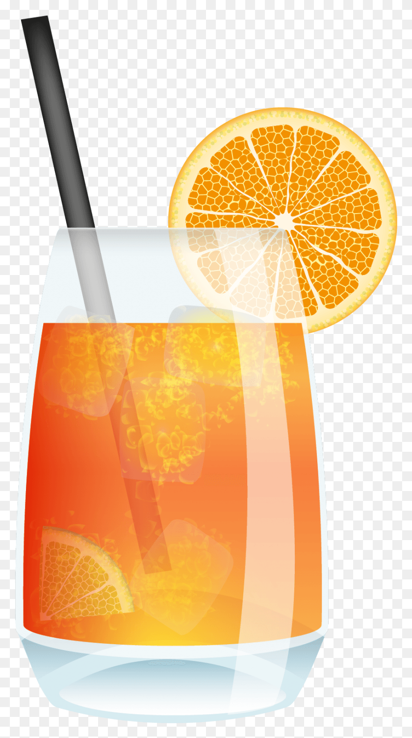 847x1568 Descargar Png Jugo De Naranja Bebidas Gaseosas Harvey Wallbanger Sea Breeze Imagen De Dibujos Animados De Un Jugo, Bebida, Alcohol Hd Png
