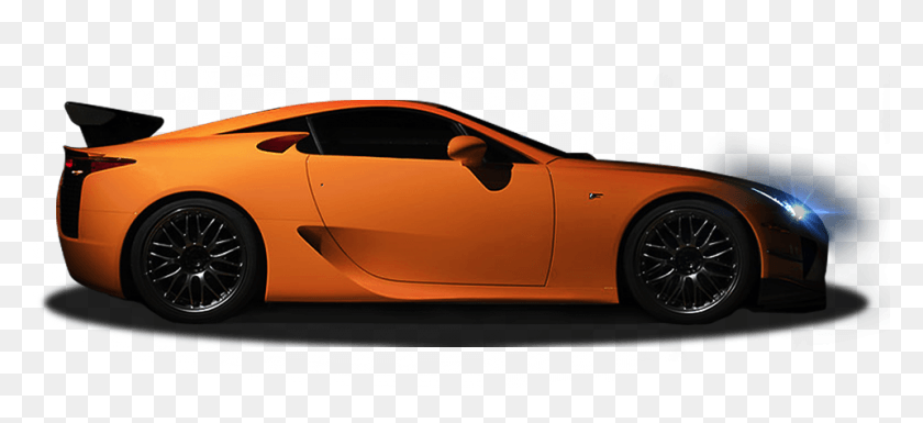 960x400 Descargar Png Orange Lexus Lexus Lfa 2017, Coche, Vehículo, Transporte Hd Png