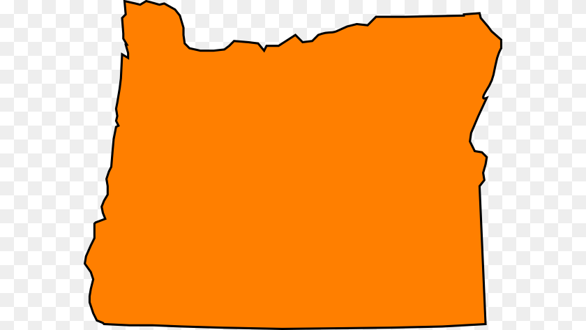 600x473 Orange Oregon Clip Art, Text Sticker PNG