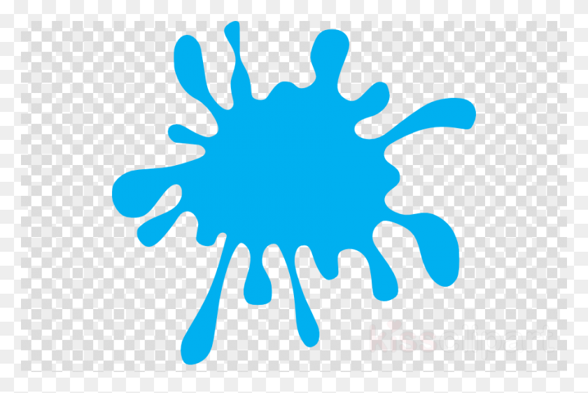 900x580 Orange Paint Splatter Clipart Clip Art Paint Blue Paint Splat Clipart, Car Wash, Car, Vehicle HD PNG Download