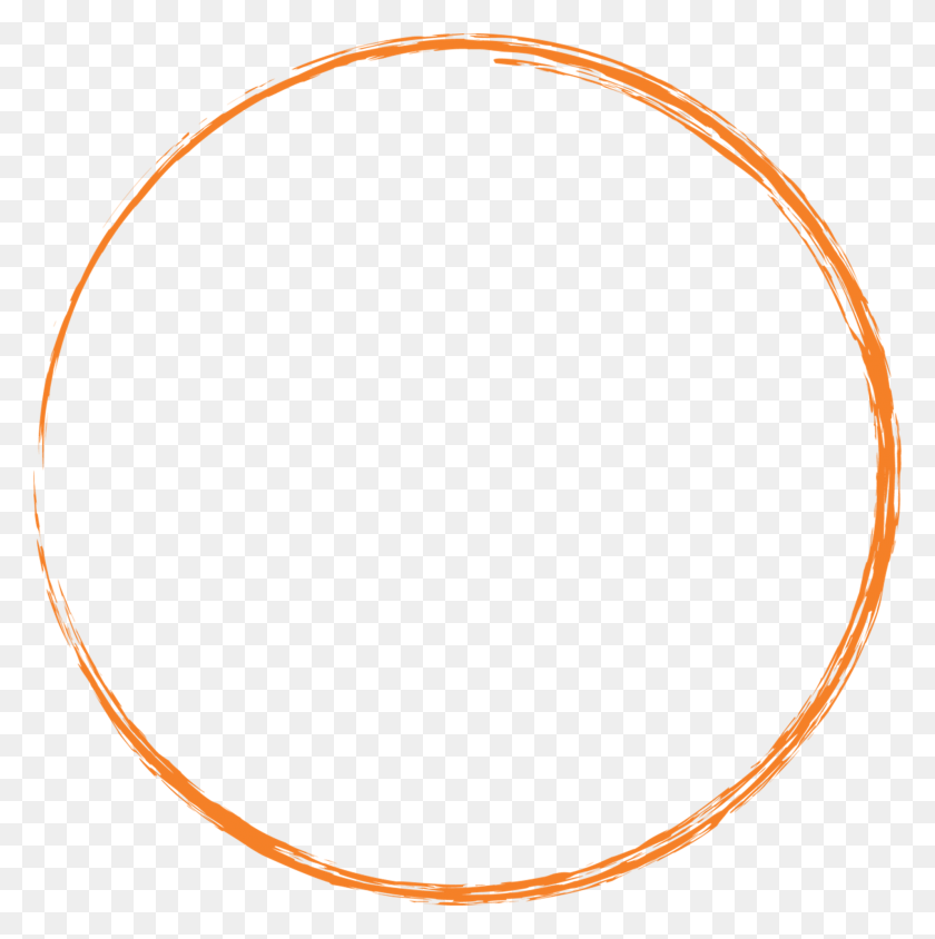 1909x1920 Orange Round Circle Paint Brush 1210524 Circle, Hoop HD PNG Download