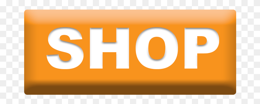 686x277 Orange Shop Button Orange, Label, Text, Sweets HD PNG Download