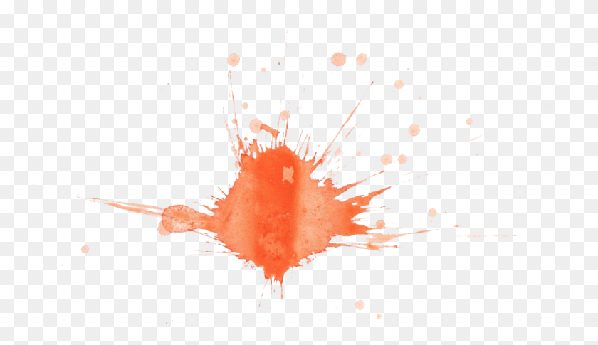1024x559 Оранжевые Акварельные Брызги Прозрачные Толькоgfxcom Изобразительное Искусство, Графика, Еда Hd Png Скачать