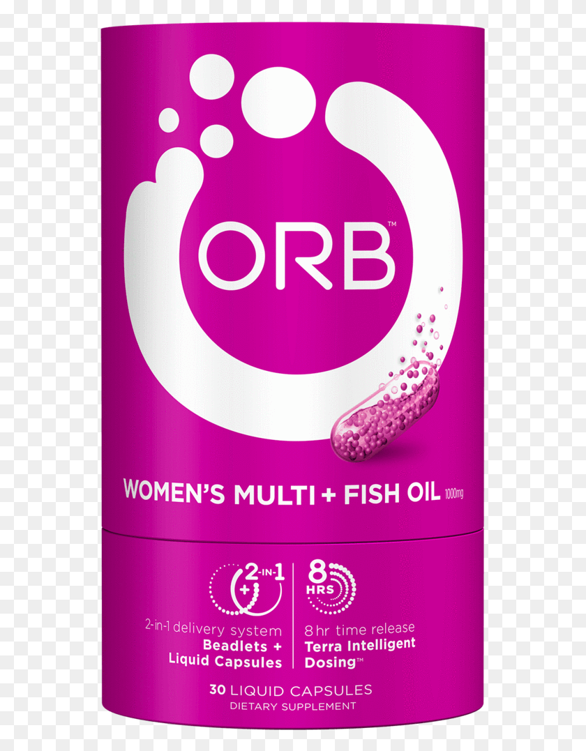 553x1017 Orb Women39s Multi Fish Oil, Tin, Can, Aluminium HD PNG Download