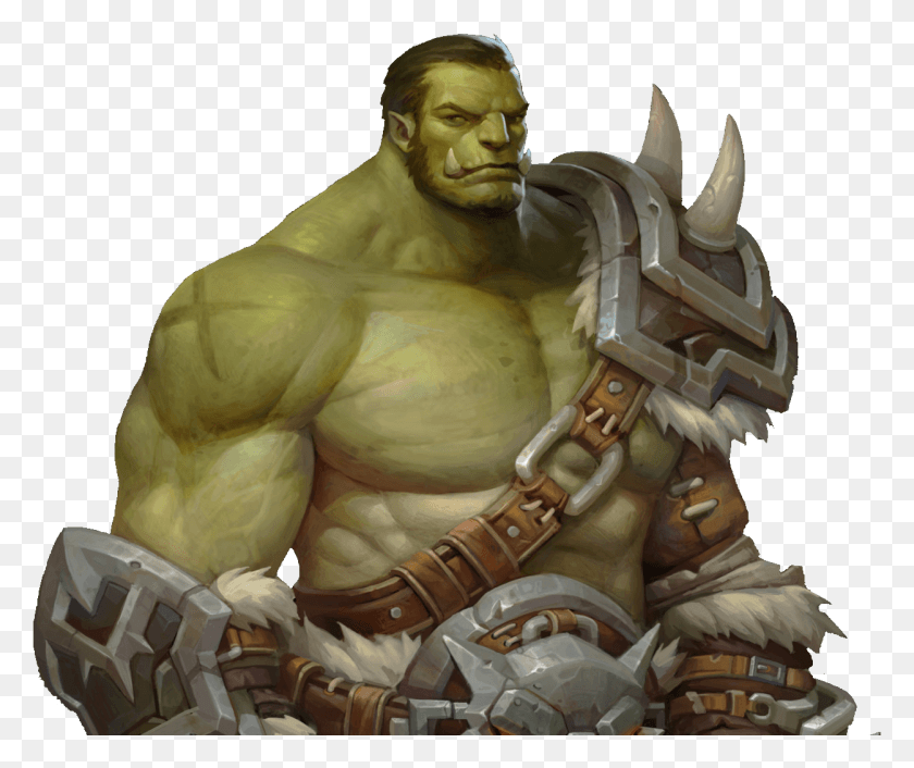 1250x1036 Orc Drawing, Person, Human, Overwatch HD PNG Download