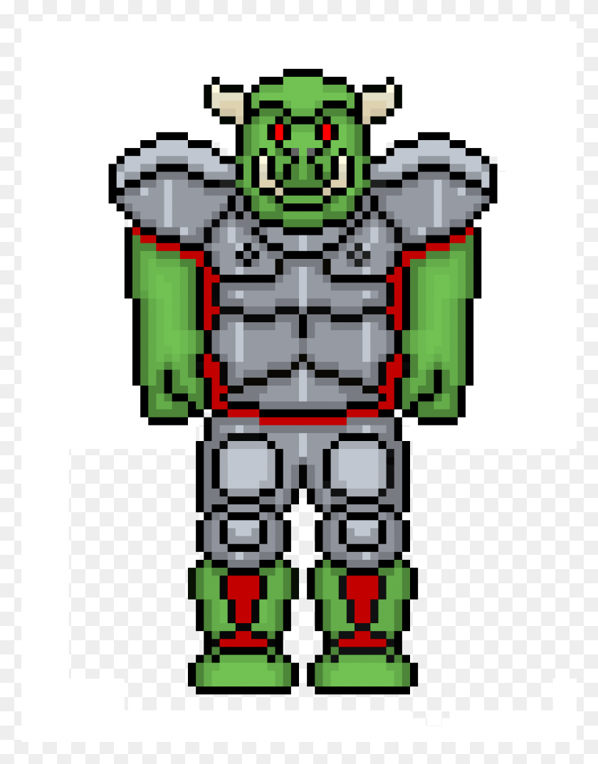 1050x1365 Orc Pixel Art, Toy, Robot, Knight HD PNG Download