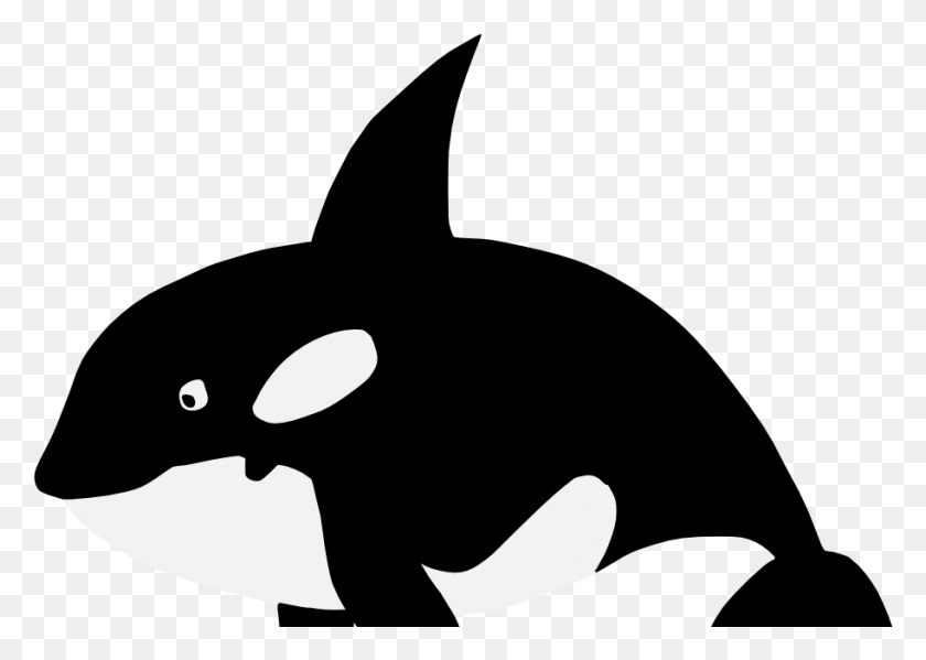 913x631 Orca Killer Whale Svg Sea World Silhouette, Mammal, Animal HD PNG Download