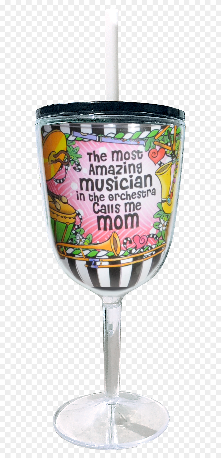 575x1678 Orchestra Mom Tingle Cups Wine Glass, Label, Text, Glass HD PNG Download