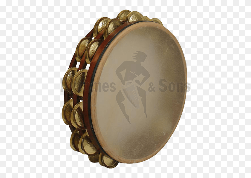 437x537 Orchestral Tambourine 28 Cm Orchestral Tambourine, Drum, Percussion, Musical Instrument HD PNG Download