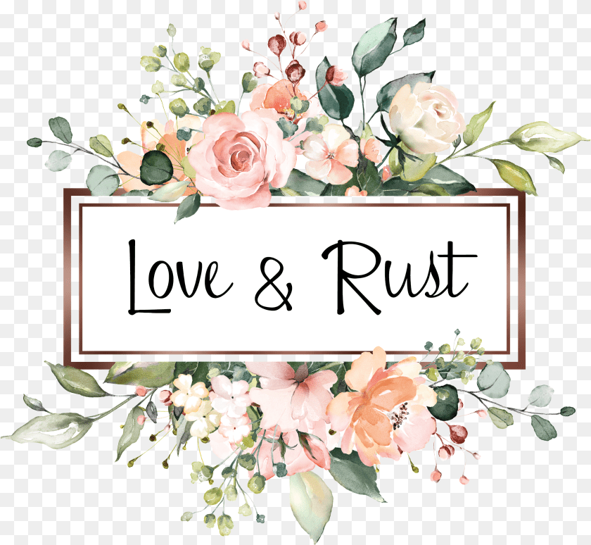 2524x2325 Order Love U0026 Rust Egift Cards Watercolor Floral Logo Design, Art, Floral Design, Flower, Graphics Transparent PNG