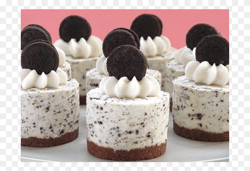 701x514 Oreo Cookies And Cream No Bake Cheesecake, Dessert, Food, Creme HD PNG Download