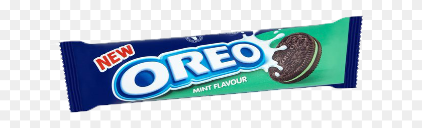641x195 Oreo Mint 154g Oreo, Gum, Sweets, Food HD PNG Download