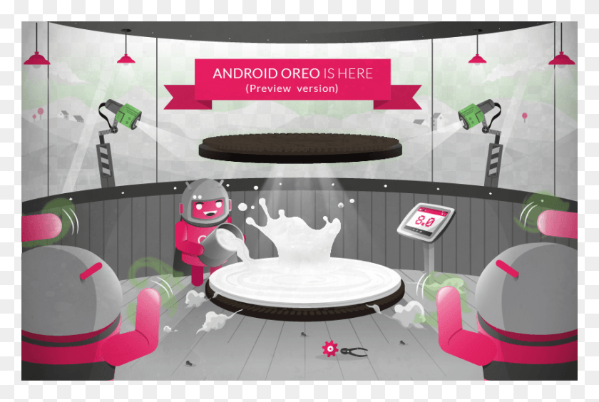 850x550 Oreo Now Available In Preview Coffee Table, Toy, Text, Shop HD PNG Download