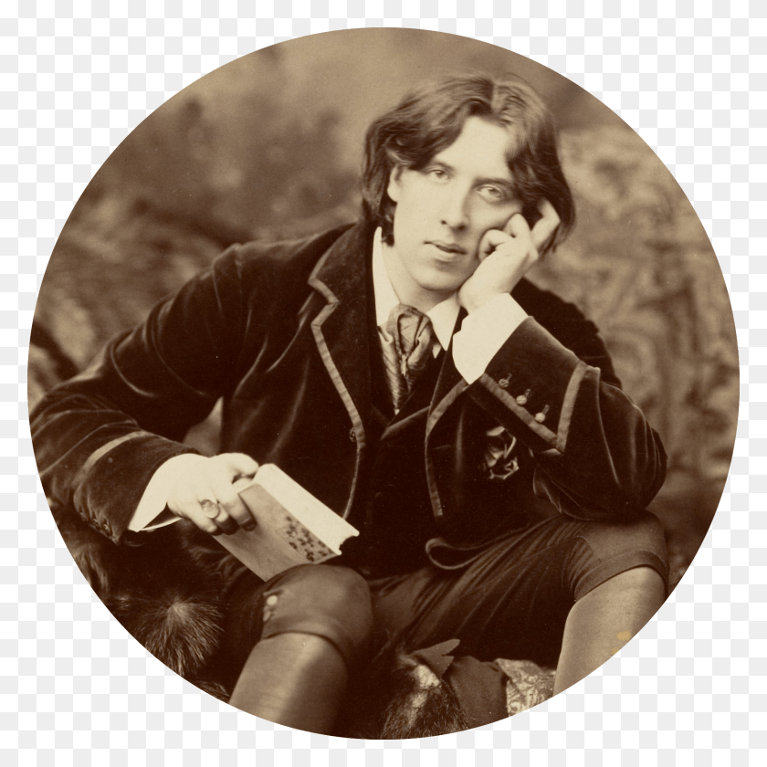 1729x1729 Org Oscar Wilde Oscar Wilde, Person, Human, Reading HD PNG Download
