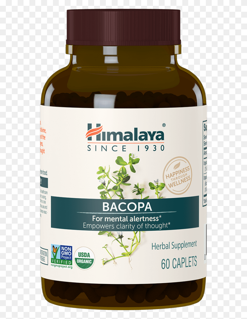 568x1024 Organic Bacopa Himalaya Stress Care India, Plant, Food, Jar HD PNG Download