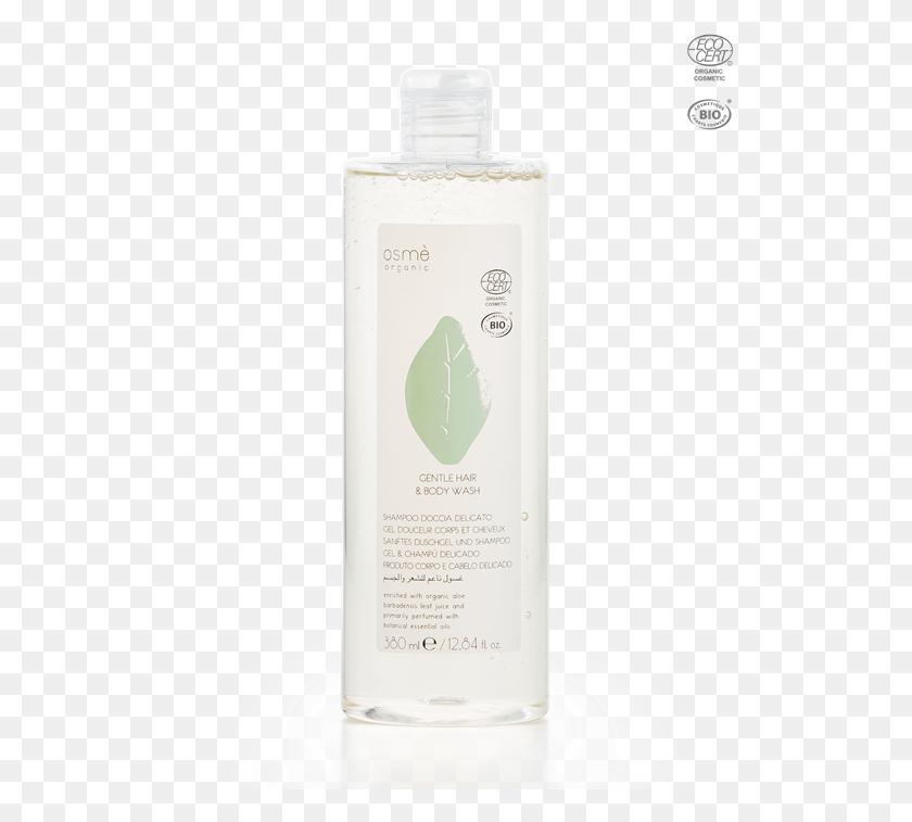 513x697 Organic Certified Gentle Hair And Body Wash 380 Ml Glass Bottle, Lotion, Shampoo, Shaker Descargar Hd Png