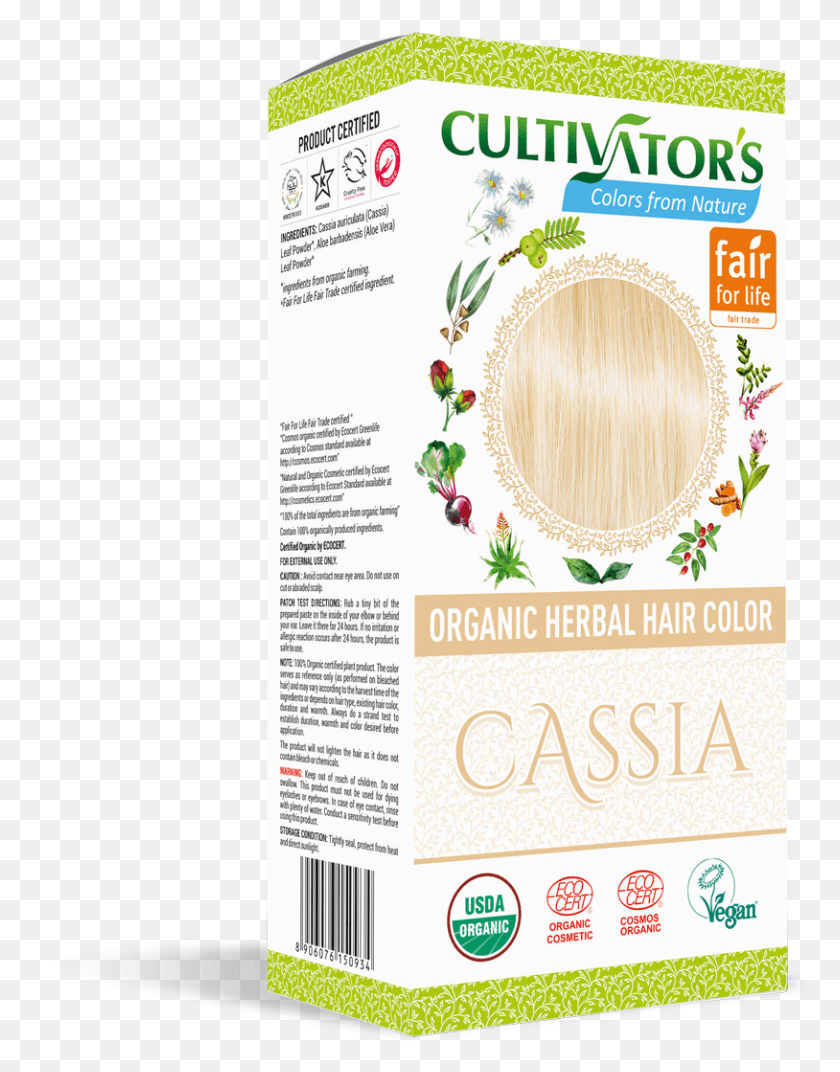 814x1057 Organic Hair Color Cultivators Hair Colour Chestnut, Poster, Advertisement, Flyer Descargar Hd Png