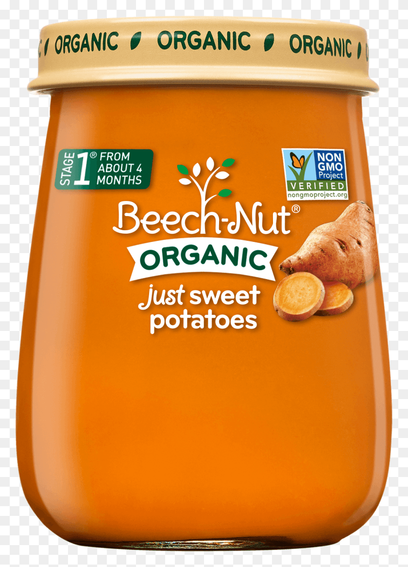 1104x1564 Organic Just Sweet Potatoes Jar Beech Nut Carrots, Beverage, Drink, Food HD PNG Download