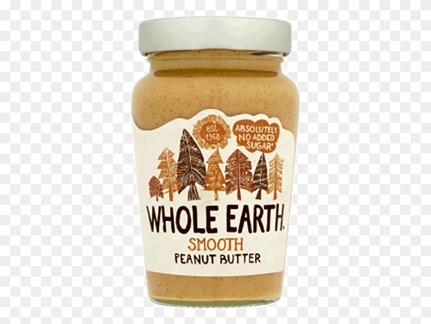 333x573 Organic Peanut Butter Smooth Whole Earth Organic Peanut Butter, Food, Beer, Alcohol HD PNG Download