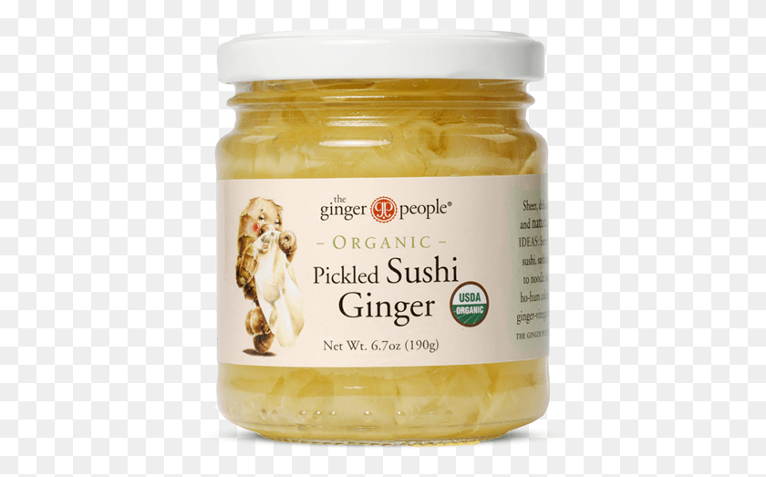 416x463 Organic Pickled Sushi Ginger Organic Pickled Ginger, Food, Mustard, Menu HD PNG Download