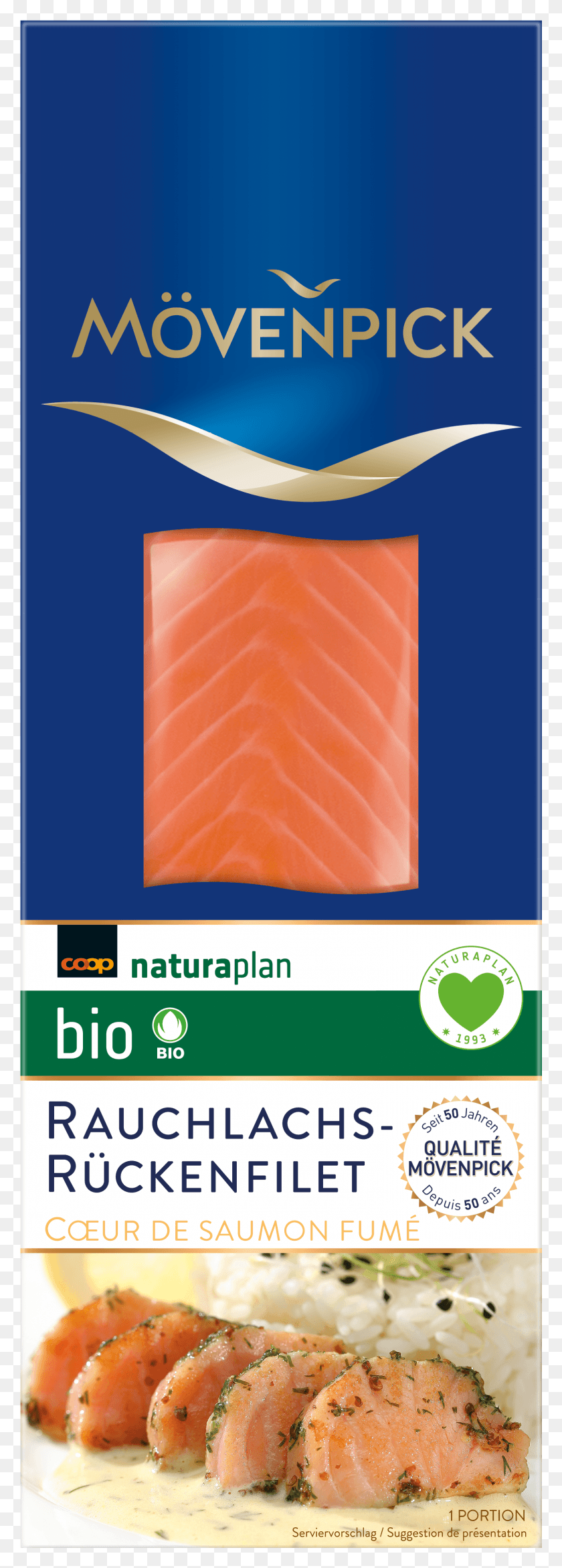 1469x4301 Organic Smoked Salmon Loin Bun HD PNG Download