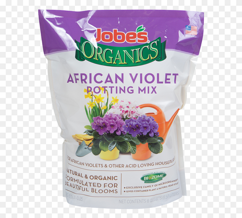580x696 Organics African Violet Potting Mix, Plant, Flower, Blossom Descargar Hd Png