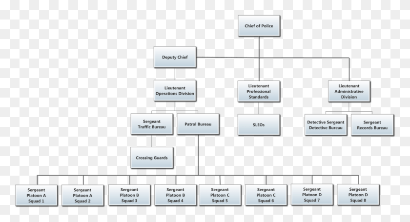979x497 Organizational Chart Organizational Chart For A Police Department, Plot, Scoreboard, Diagram HD PNG Download