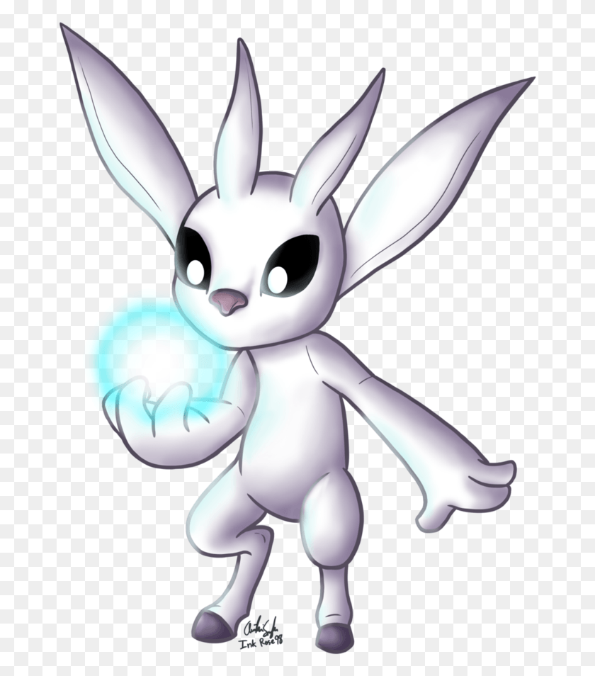 675x894 Ori Ori And The Blind Forest, Toy, Animal, Rabbit HD PNG Download