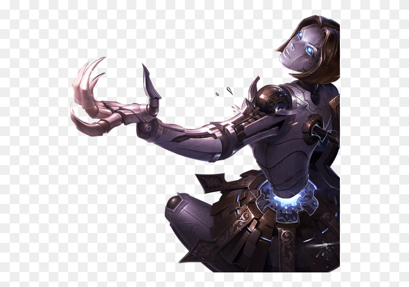 556x531 Orianna League Of Legends Png / Demonio, Persona, Humano, Robot Hd Png