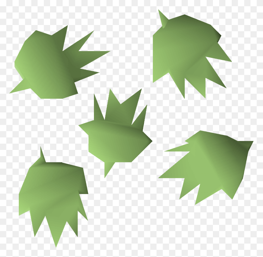 858x840 Origami, Leaf, Plant, Symbol HD PNG Download