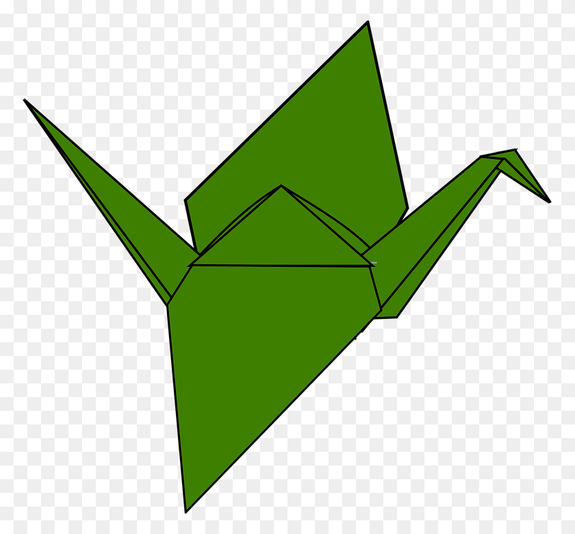 773x720 Cisne De Origami Png