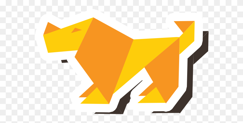 602x366 Origami Perro, Gráficos, Papel Hd Png