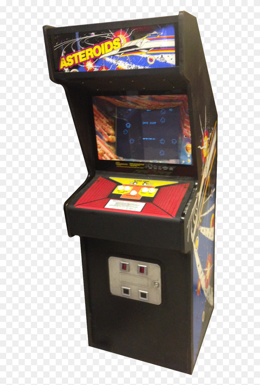 572x1184 Original Asteroids Arcade Machine Asteroids Arcade Machine, Arcade Game Machine HD PNG Download