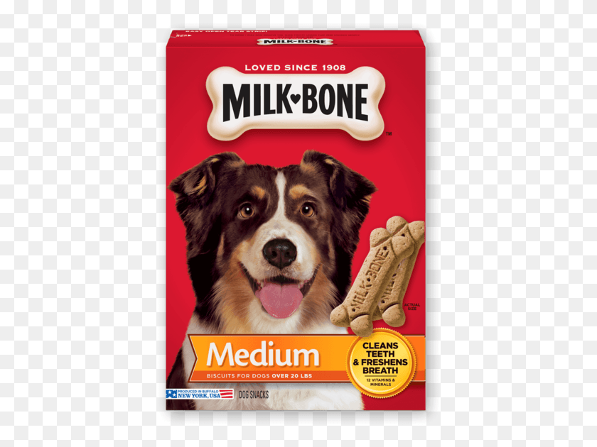398x570 Original Biscuits Medium Milk Bone Medium Biscuits For Dogs, Advertisement, Poster, Flyer HD PNG Download