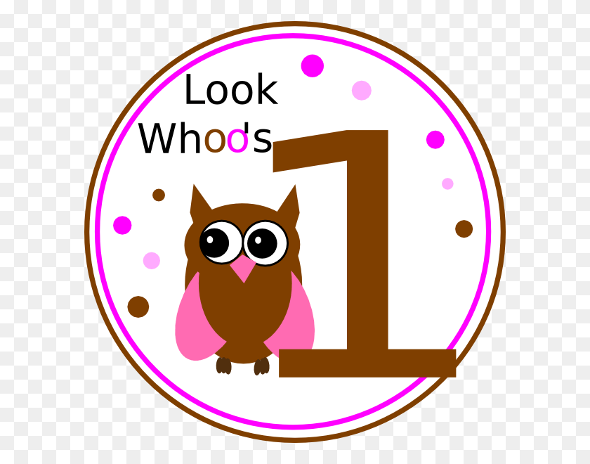 600x600 Original Clip Art File Owl Birthday Svg Images Clip Art, Logo, Symbol, Trademark HD PNG Download
