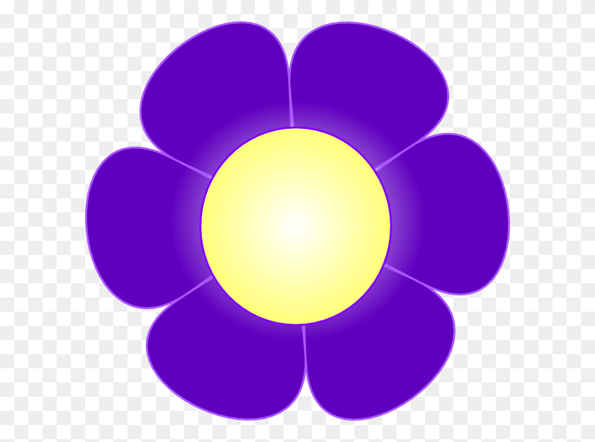 600x564 Original Clip Art File Purple Daisy Flower Svg, Light, Flare, Graphics HD PNG Download