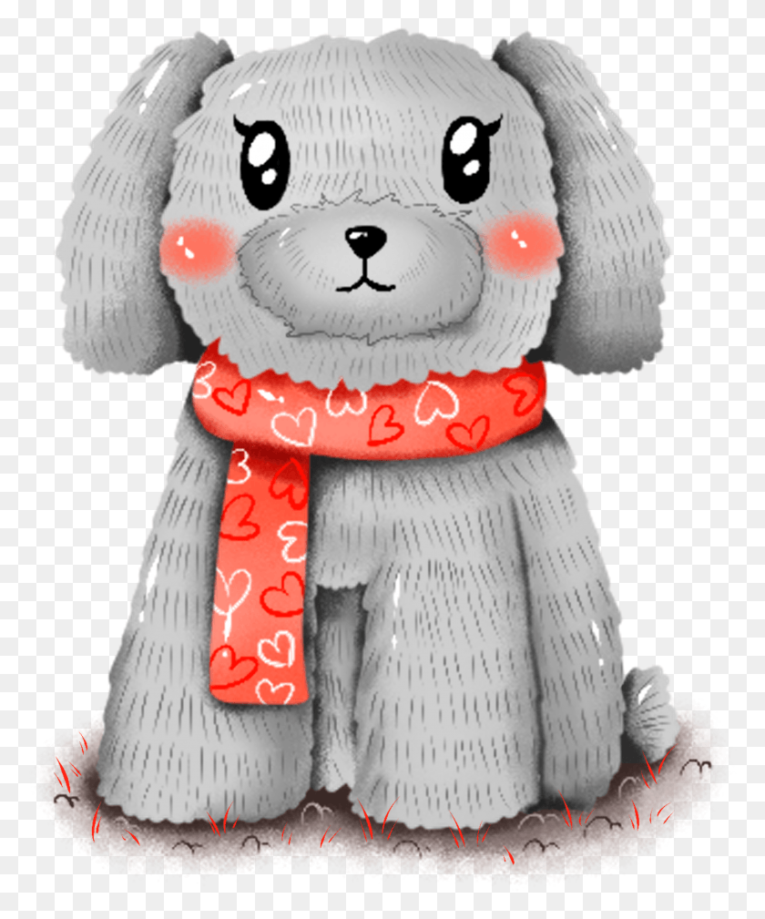 3174x3864 Original Commercial Hand Drawn Animal And Psd Stuffed Toy HD PNG Download