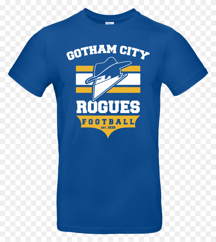 925x1045 Original Gotham City Rogues T Shirt Bampc Exact Shark, Clothing, Apparel, T-shirt HD PNG Download